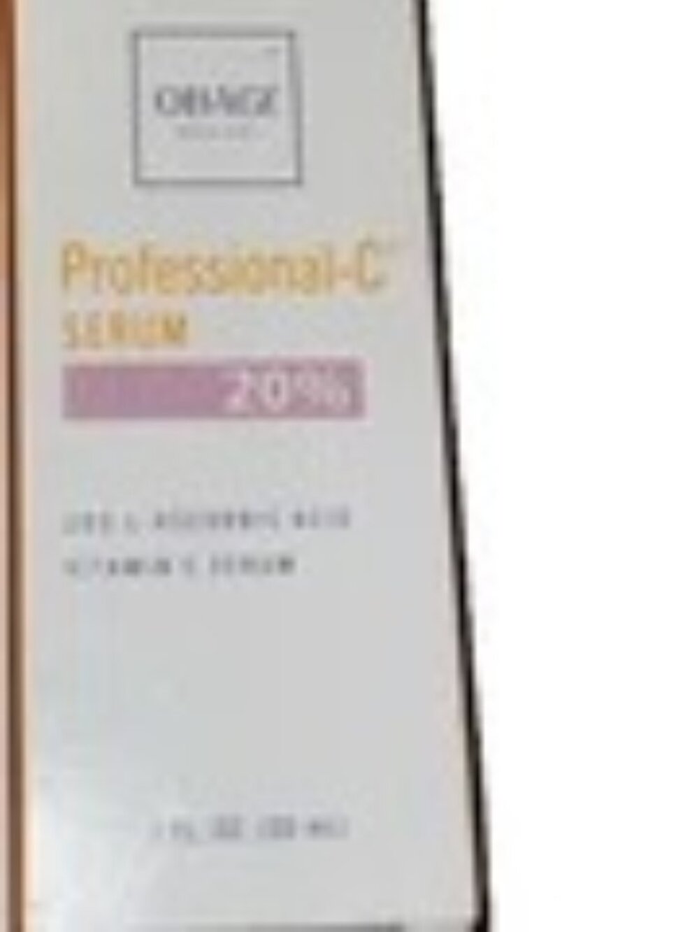 Obagi Professional-C Serum 20% Vitamin C Facial Serum 1 oz / 30 mL – Full Size,